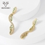 Show details for Copper or Brass Medium Dangle Earrings at Unbeatable Price