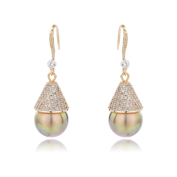 Picture of Bulk Gold Plated Luxury Dangle Earrings Exclusive Online