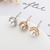 Picture of Buy Gold Plated Copper or Brass Dangle Earrings with Low Cost