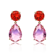 Picture of Fast Selling Pink Luxury Dangle Earrings from Editor Picks