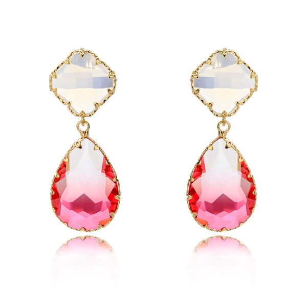 Picture of Unique Cubic Zirconia Luxury Dangle Earrings