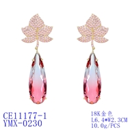 Picture of Inexpensive Gold Plated Medium Dangle Earrings from Reliable Manufacturer