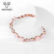 Picture of Designer Rose Gold Plated Opal Fashion Bracelet with No-Risk Return