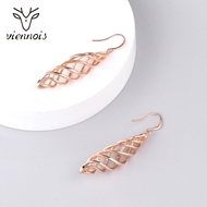 Picture of Fashionable Casual Rose Gold Plated Dangle Earrings