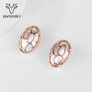 Picture of Sparkly Dubai Gold Plated Stud Earrings