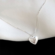 Picture of 925 Sterling Silver Small Pendant Necklace with Full Guarantee