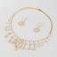 Show details for Impressive White Gold Plated 2 Piece Jewelry Set with Low MOQ