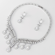 Show details for Most Popular Cubic Zirconia White 2 Piece Jewelry Set Show details for Most Popular Cubic Zirconia White 2 Piece Jewelry Set
