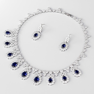 Show details for Luxury Big 2 Piece Jewelry Set with Fast Delivery Show details for Luxury Big 2 Piece Jewelry Set with Fast Delivery