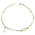 Picture of 925 Sterling Silver Gold Plated Fashion Bracelet at Factory Price