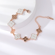 Picture of Nickel Free Rose Gold Plated Casual Fashion Bracelet Online Shopping