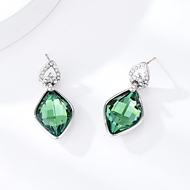 Show details for Hot Selling Green Zinc Alloy Dangle Earrings from Trust-worthy Supplier Show details for Hot Selling Green Zinc Alloy Dangle Earrings from Trust-worthy Supplier