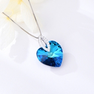 Show details for 925 Sterling Silver Blue Pendant Necklace with Full Guarantee Show details for 925 Sterling Silver Blue Pendant Necklace with Full Guarantee