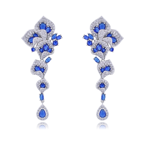 Picture of Luxury Big Dangle Earrings with Beautiful Craftmanship