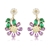 Picture of Flowers & Plants Luxury Dangle Earrings with Fast Shipping