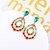 Picture of Irresistible Colorful Big Dangle Earrings As a Gift