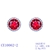 Picture of Staple Medium Red Stud Earrings