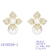 Picture of Designer Gold Plated Medium Stud Earrings with Easy Return