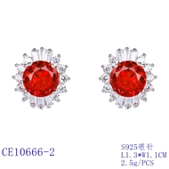 Picture of Need-Now Red Luxury Stud Earrings from Editor Picks