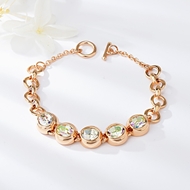 Show details for Rose Gold Plated Zinc Alloy Fashion Bracelet from Certified Factory Show details for Rose Gold Plated Zinc Alloy Fashion Bracelet from Certified Factory