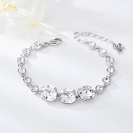 Picture of Staple Small Swarovski Element Fashion Bracelet