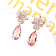 Picture of Inexpensive Gold Plated Big Dangle Earrings from Reliable Manufacturer