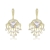 Picture of Bling Big Cubic Zirconia Dangle Earrings