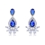 Picture of Luxury Cubic Zirconia Dangle Earrings at Unbeatable Price