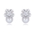 Picture of Purchase Platinum Plated Cubic Zirconia Dangle Earrings with Wow Elements