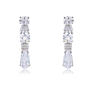 Picture of Luxury Cubic Zirconia Dangle Earrings Best Price