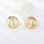 Show details for Gold Plated Zinc Alloy Stud Earrings from Trust-worthy Supplier