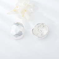 Picture of Dubai Platinum Plated Stud Earrings with Worldwide Shipping