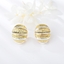 Show details for Unique Medium Zinc Alloy Stud Earrings