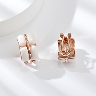 Picture of Low Price Rose Gold Plated Zinc Alloy Stud Earrings from Trust-worthy Supplier