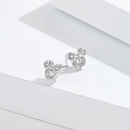 Picture of Great Value White Delicate Stud Earrings with Member Discount