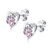 Picture of Fancy Small Cubic Zirconia Stud Earrings