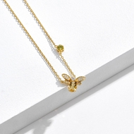 Picture of Eye-Catching Yellow Small Pendant Necklace with Member Discount