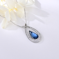 Show details for Nickel Free Blue Small Pendant Necklace with No-Risk Refund Show details for Nickel Free Blue Small Pendant Necklace with No-Risk Refund