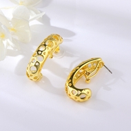 Picture of Dubai Big Big Stud Earrings with Worldwide Shipping