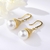 Picture of Stylish Casual Platinum Plated Dangle Earrings