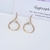 Picture of New Season White Big Dangle Earrings for Female