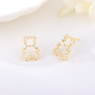Show details for Stylish Small White Stud Earrings Show details for Stylish Small White Stud Earrings