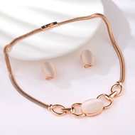 Show details for Filigree Medium Rose Gold Plated 2 Piece Jewelry Set Show details for Filigree Medium Rose Gold Plated 2 Piece Jewelry Set