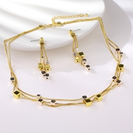 Show details for Zinc Alloy Dubai 2 Piece Jewelry Set in Flattering Style Show details for Zinc Alloy Dubai 2 Piece Jewelry Set in Flattering Style