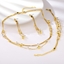Show details for Dubai Medium 3 Piece Jewelry Set of Original Design