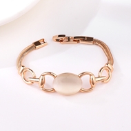 Picture of Zinc Alloy Rose Gold Plated Fashion Bracelet with Unbeatable Quality