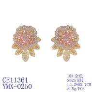 Picture of Most Popular Cubic Zirconia Luxury Stud Earrings