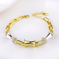 Picture of Irresistible Multi-tone Plated Big Fashion Bracelet As a Gift