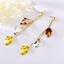 Show details for Sparkly Dubai Big Dangle Earrings