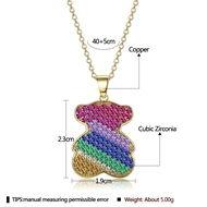 Picture of Need-Now Colorful Platinum Plated Pendant Necklace Factory Direct